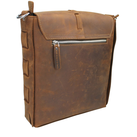 Fully Handmade Leather Messenger Bag L20VB